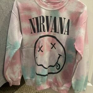 Nirvana Tie-Dye Sweatshirt